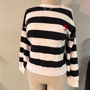 H&M Cream Fleece Sweatshirt